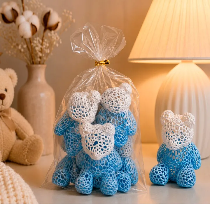 Lace Bears, Set of 5 — photo 1 of 1