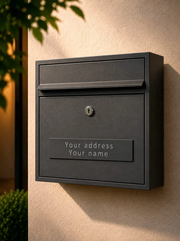 Mailbox Sign with Your Address — photo 1 of 1